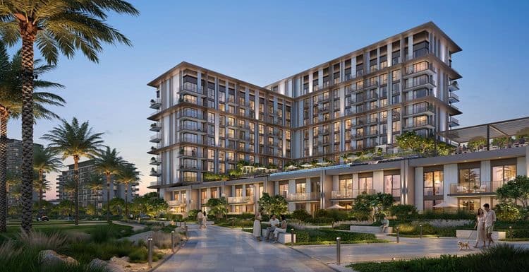 Golf Trails residential building at Emaar South